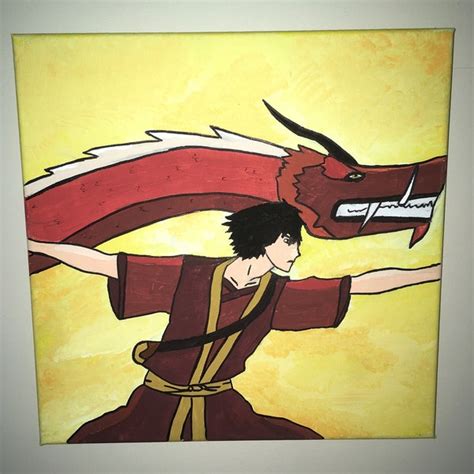 Zuko and Dragon - Etsy