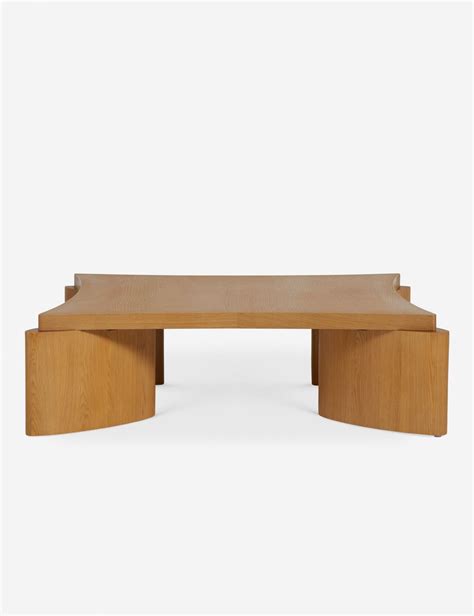 Lu Coffee Table by Eny Lee Parker Oak Coffee Table, Coffee Table Square, Coffee Table Design ...