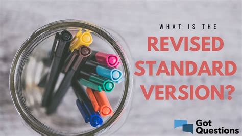 What is the Revised Standard Version (RSV)? | GotQuestions.org