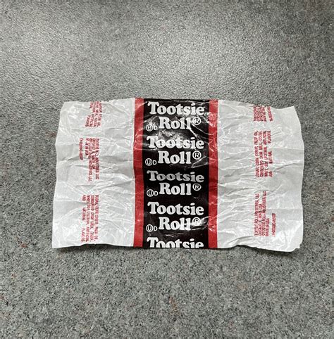 A flag I made out of a Tootsie Roll wrapper : vexillology