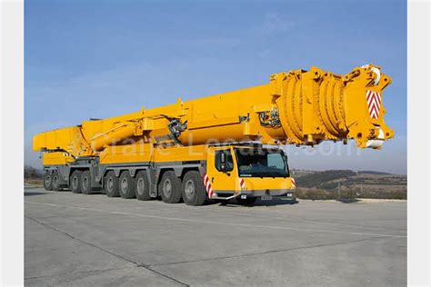 All terrain mobile crane Liebherr LTM 11200-9.1 look on the map using Crane-Locator.com