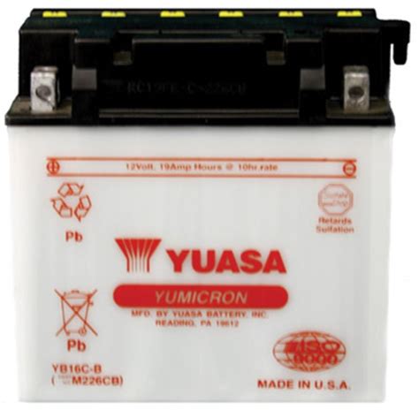 Yuasa Motorcycle Battery Cross Reference Chart | Webmotor.org