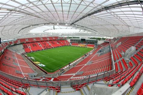 Leverkusen unveil high-tech stadium plans