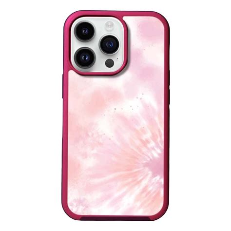 Pink iPhone 14 Pro Max Tie Dye Case | Caseco Inc.