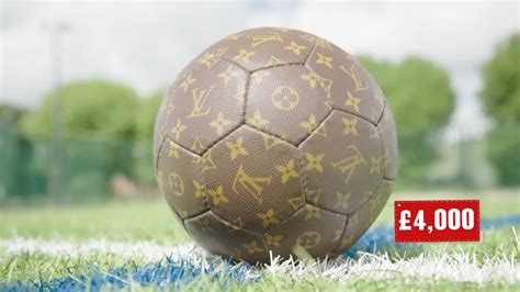 World’s most expensive football: £4,000 Louis Vuitton ball savaged in ...