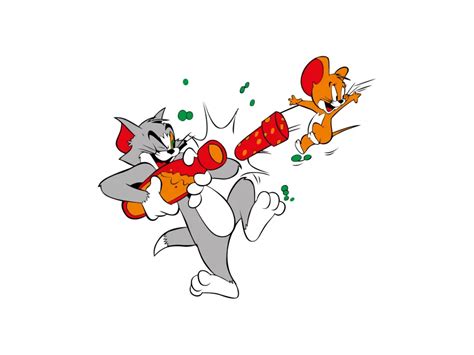 Tom and Jerry Vector PNG vector in SVG, PDF, AI, CDR format