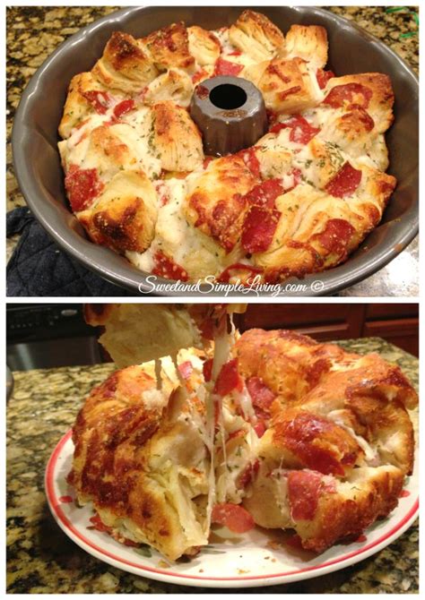 Pepperoni Pull Apart Bread Recipe