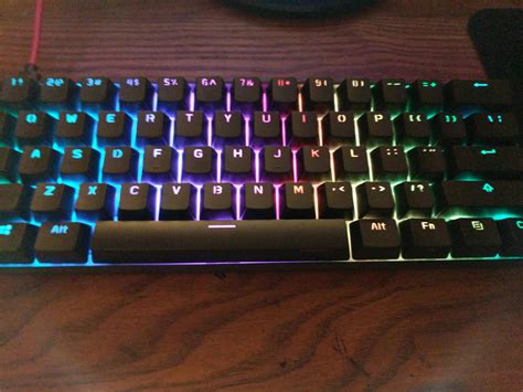 My first 60 percent keyboard! Anne pro 2 gateron browns(sorry for bad ...