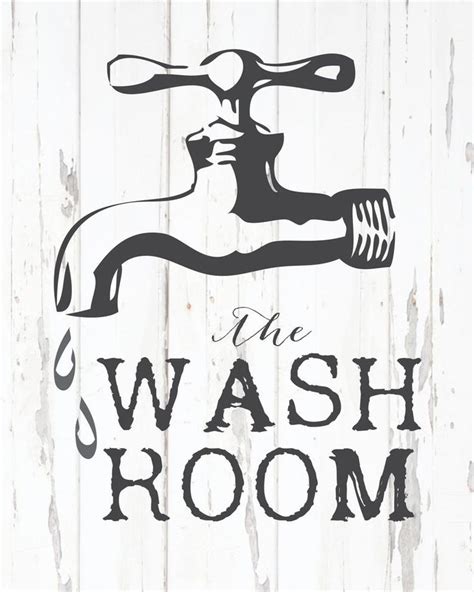 Free Printable Vintage Bathroom Signs - Printable World Holiday