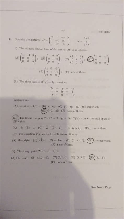 linear algebra - What is the null space and how to work out dimension of it? - Mathematics Stack ...