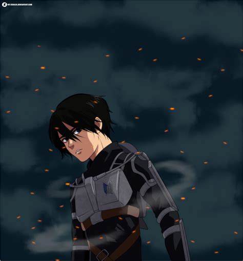 Mikasa Ackerman(Season 4 trailer) by Vit-zerack on DeviantArt