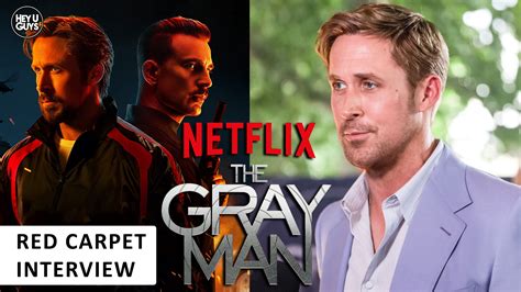 The Gray Man UK Premiere Interviews - Ryan Gosling & Christopher Markus on Netflix's huge new ...