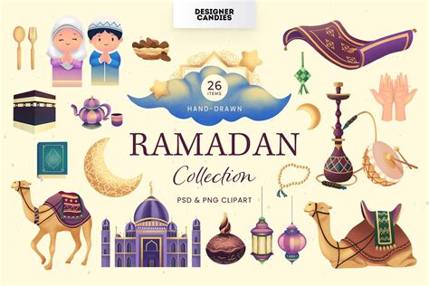 Ramadan Clipart Illustrations - Design Cuts