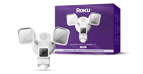 Roku Floodlight Camera SE | Flood Light Cameras | Roku