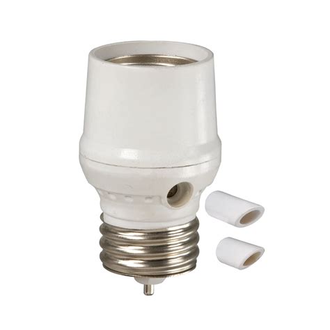 Shop Utilitech Outdoor/Indoor Dusk to Dawn Light Control for CFL/LED Bulbs (White) at Lowes.com