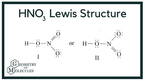 HNO3 Lewis Structure (Nitric Acid) - YouTube