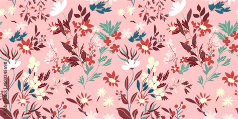 Floral Pattern Desktop Background