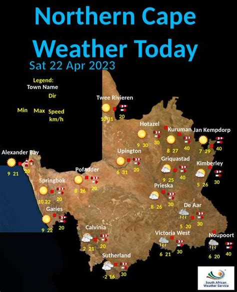 Northern Cape Weather: COLD day expected for the province