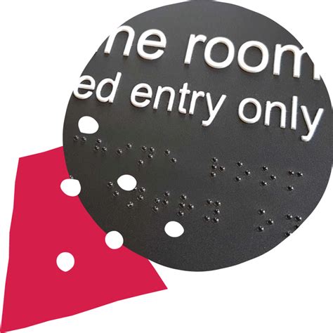 Braille and Tactile Signage – Reprodux