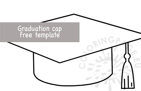 Printable Graduation Cap Top Template