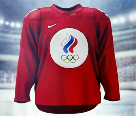 Russian Olympic Committee ice hockey kits approved for Beijing 2022