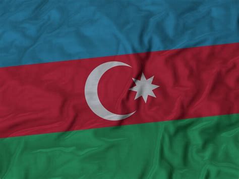 Premium Photo | Azerbaijan flag