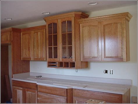 Kitchen Cabinet Casing : Stacked and Stepped Crown Molding Cabinet Improvements / We suggest ...