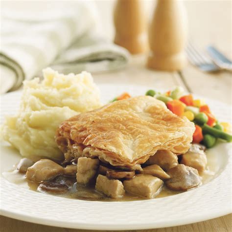 Chicken & Mushroom Pie