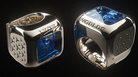 Worlds 2021 new championship rings are made of 18 karat white gold ...