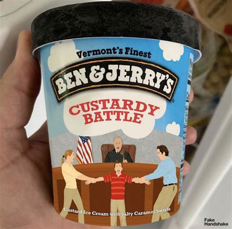 Ben And Jerrys Custardy Battle Ice Cream - Meme - Shut Up And Take My Money