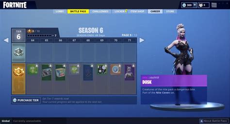 Fortnite Season 6 Battle Pass - All Rewards - Fortnite Insider