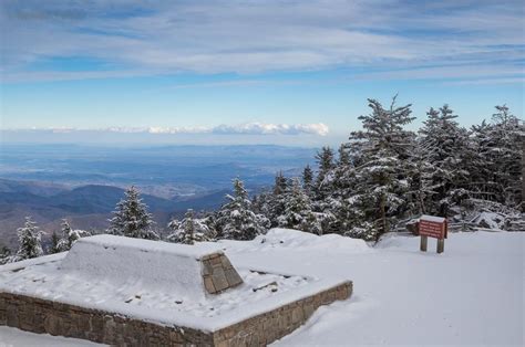 Mt. Mitchell Receives Record Snowfall During Winter Storm Jonas - Blue ...