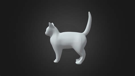 low poly cat - Download Free 3D model by kmeierhofer [80ac4ce] - Sketchfab