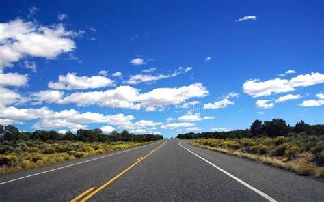 Highway to Horizon stock image. Image of road, nature - 174780599