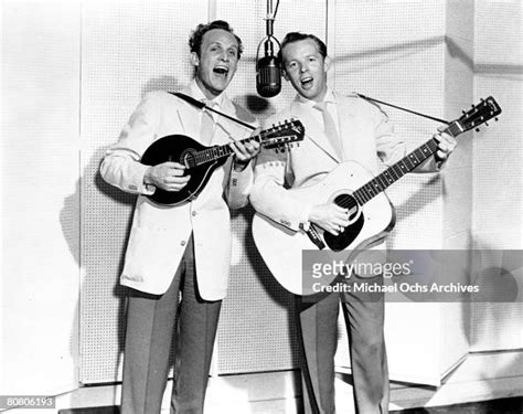 Mandolin player Ira Louvin and guitarist Charlie Louvin of the... News ...