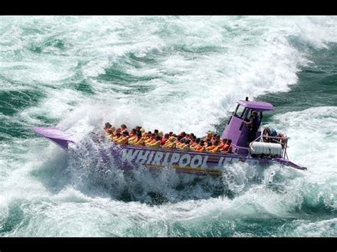 Niagara Falls Whirlpool Jet Boat Tour - YouTube