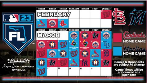 Cardinals announce 2023 Spring Training Schedule - News from Rob Rains, STLSportsPage.com