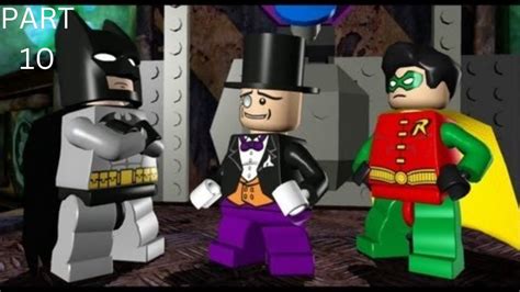 Lego Batman The Videogame Walkthrough Gameplay Part 10 Penguin's Lair - YouTube