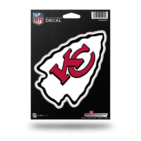 Rico NFL Kansas City Chiefs Die Cut Auto Decal Car Sticker Medium VDCM – Sportzzone