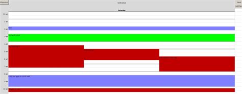 Microsoft Excel Calendar Scheduling Database Template