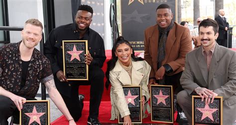 Pentatonix Honored With Star on Hollywood Walk of Fame, Announce New Tour Dates | Andy Grammer ...