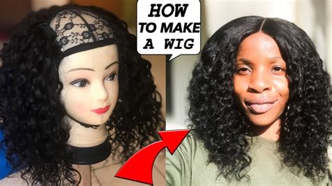 Step by Step|HOW TO MAKE A WIG LIKE A PRO FOR BEGINNERS HAND SEWING METHOD/WIG TUTORIAL /WIG ...