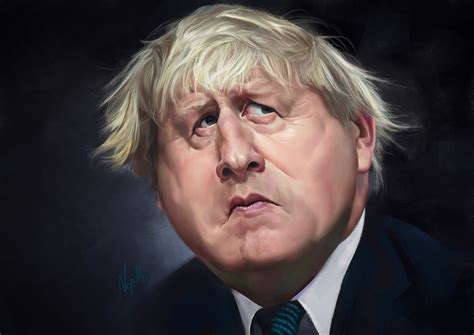 The Art of Caricature Boris Johnson on Behance