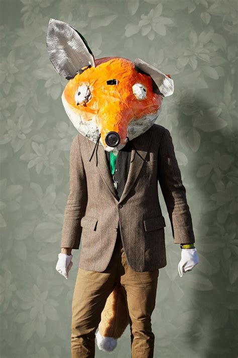 Having it large dressed as a fox? Alan Powdrill portraits some Party Animals | Renard costume ...