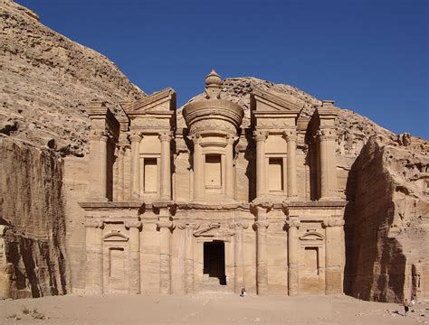 The Treasury and Great Temple at Petra, Jordan - Brewminate: A Bold Blend of News and Ideas