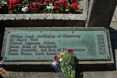 Monmouth’s Resting Place in the Chapel of St. Peter ad Vincula | The Seventeenth Century Lady