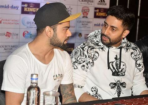 Video: Watch Abhishek Bachchan imitate Virat Kohli