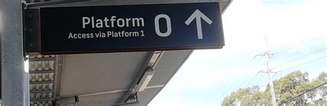 This train station in Lidcombe has a Platform 0 : r/mildlyinteresting