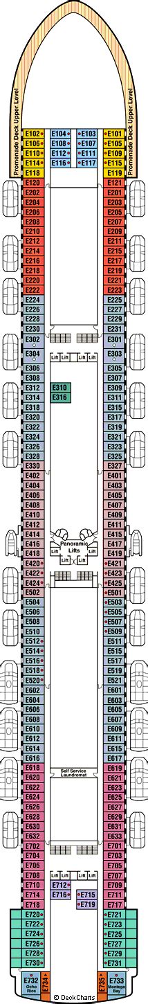 Caribbean Princess Deck Plans, Ship Layout & Staterooms - Cruise Critic