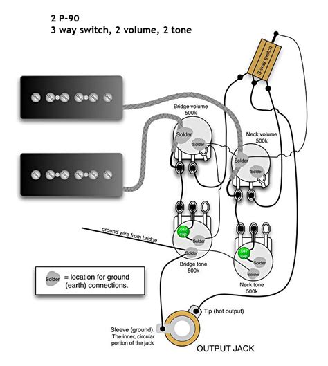 Gibson Es 330 P90 Wiring Diagram